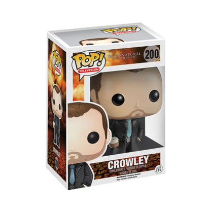 Crowley Funko Pop! Television: Supernatural Join The Hunt - Approx. 3 3/4" Collectible Vinyl Figure #200 in Window Display Box