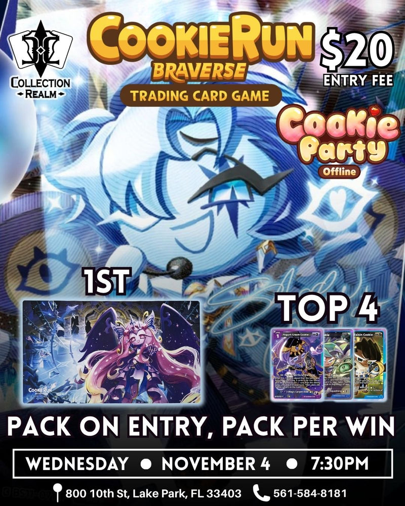 CookieRun: Braverse – Cookie Party – November 4 2026 (Wednesday) 7:30 PM