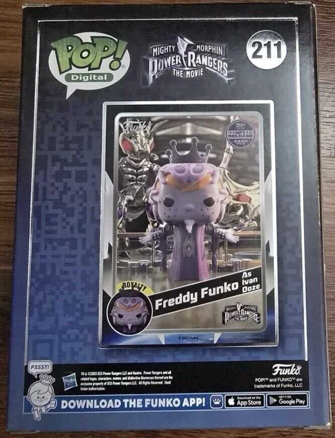 Funko Pop! Vinyl: Freddy Funko as Ivan Ooze #211 (Digital Pop! Release) 2400pcs