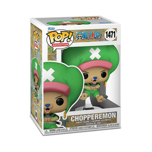 Chopperemon in Wano Outfit Funko Pop! Animation One Piece - Vinyl Figure #1471 with Display Box Protector Case