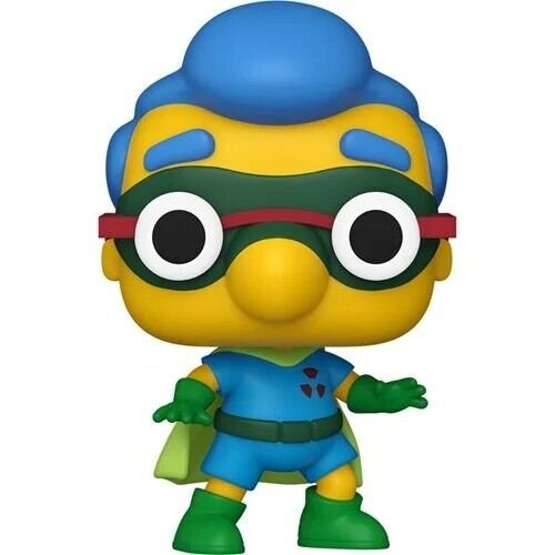 Milhouse as Fallout Boy Funko Pop! Television The Simpsons - Approx. 3 3/4" Collectible Vinyl Figure #1655 with Display Box Protector Case