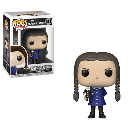 Funko Pop! The Addams Family - Wednesday Addams #811 Signed By Christina Ricci