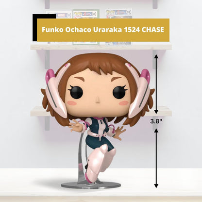 Ochaco Uraraka Funko Pop! Animation My Hero Academia - Chase Limited Edition Vinyl Figure #1524 with Display Box Protector Case