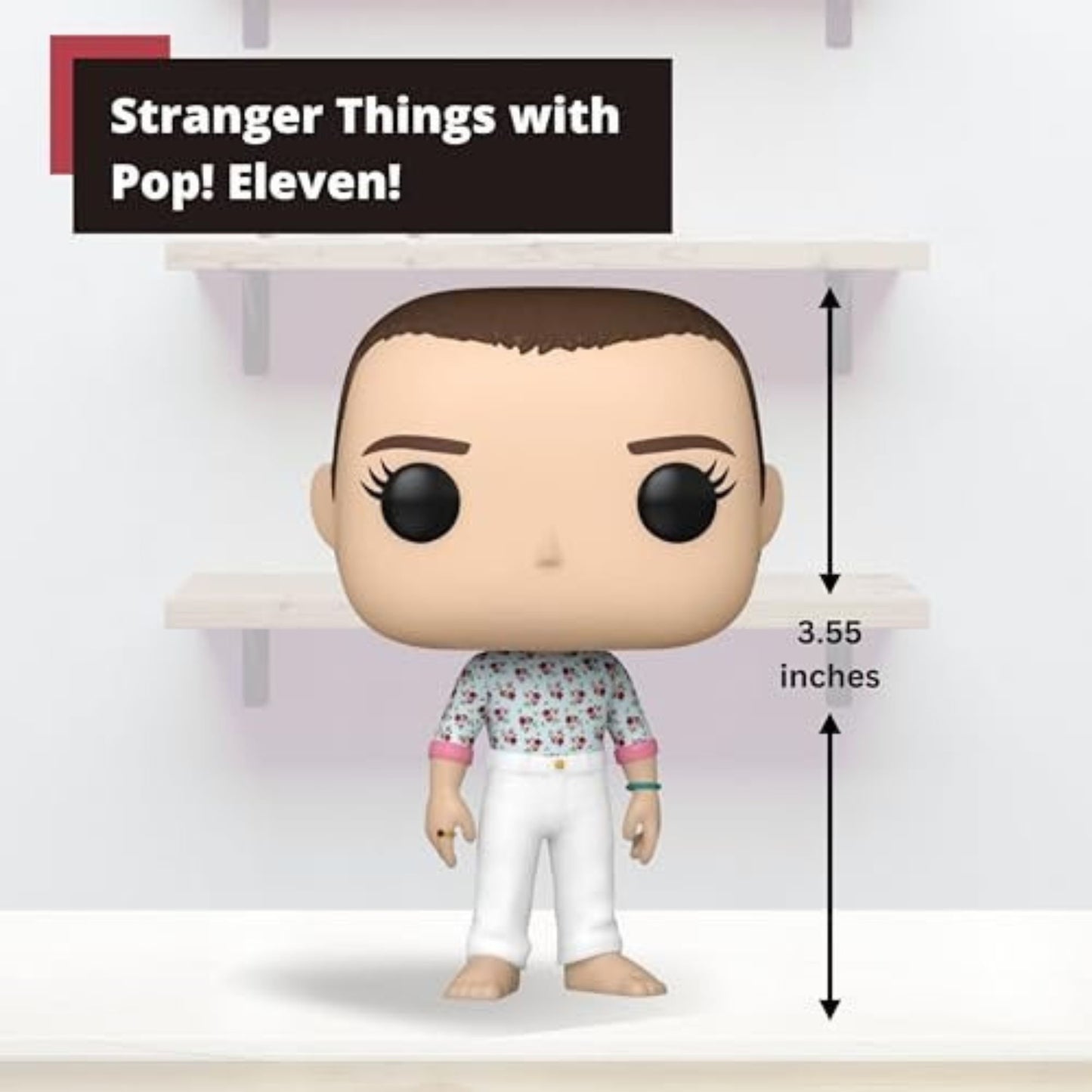 Eleven Funko Pop! Stranger Things - Vinyl Figure # 1457 with Display Box Protector Case