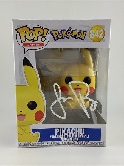 Funko Pop! Vinyl: Pokémon - Pikachu Signed Jason Paige #842