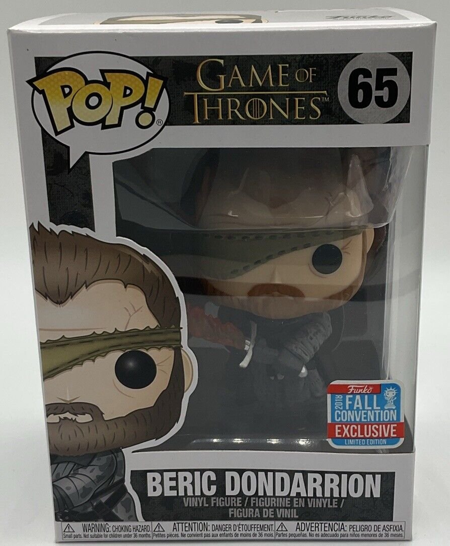 Funko Pop! Vinyl: Game of Thrones/Beric Dondarrion #65/Barnes and Noble New York