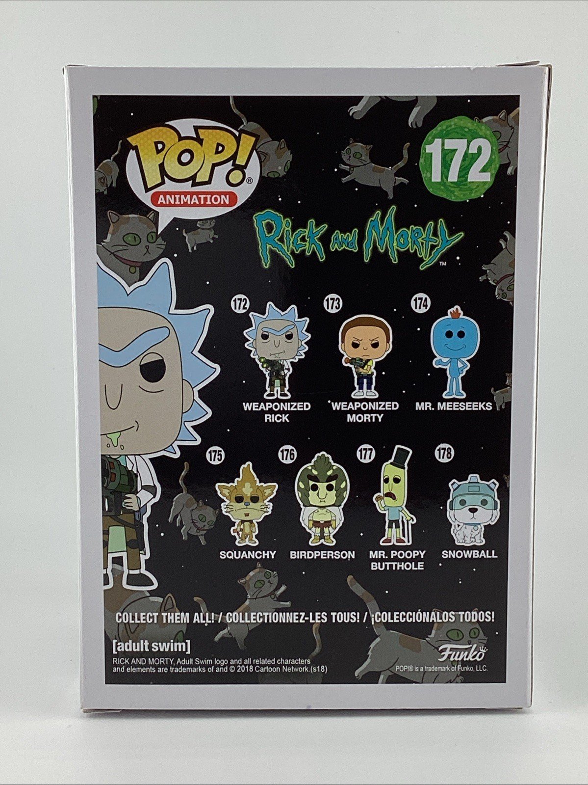 Funko Pop! Vinyl: Rick and Morty - Rick Sanchez (Weaponized) (Chase) #172