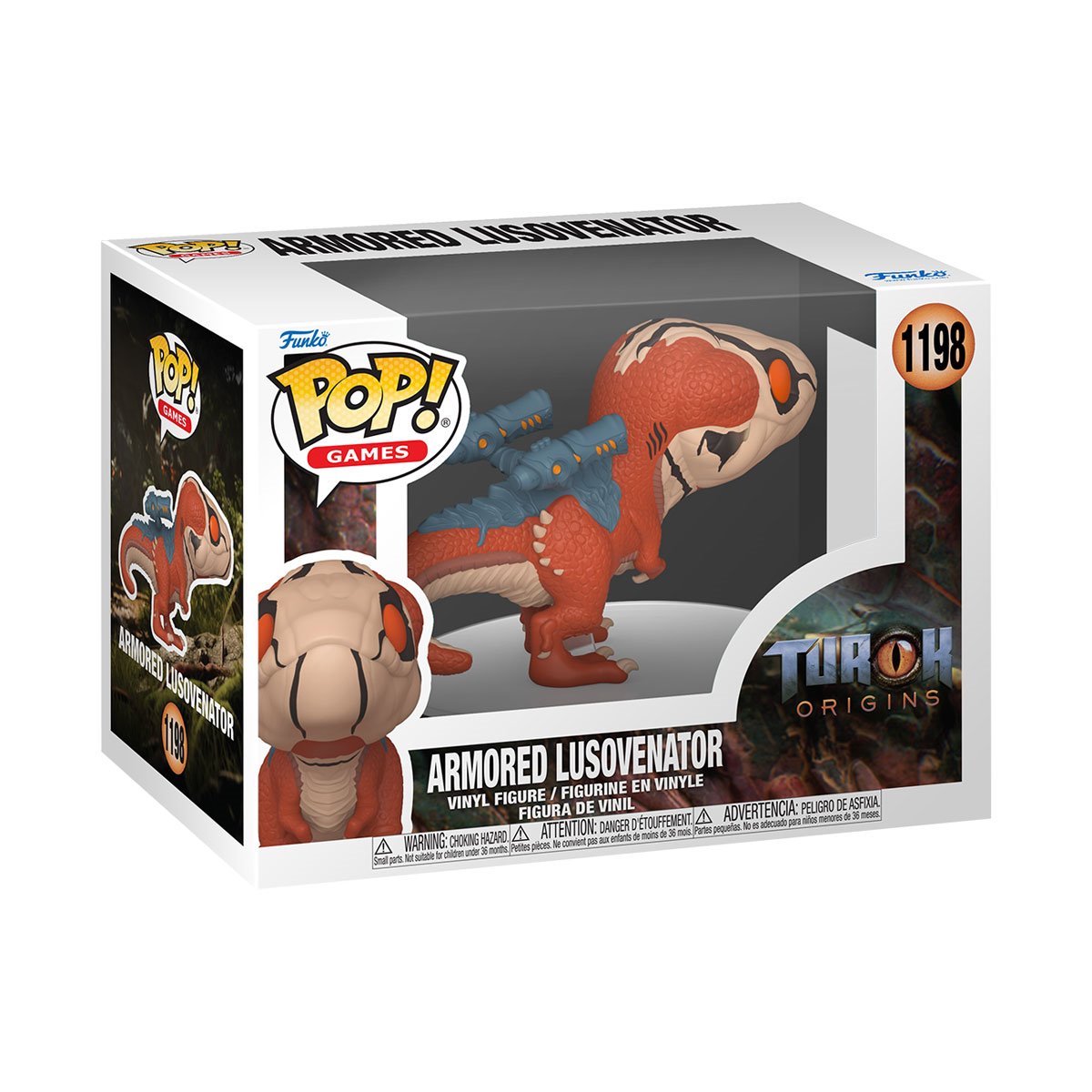 Armored Lusovenator #1198 Funko Pop! Games Turok: Origins - Approx. 2 3/4" Collectible Vinyl Figure