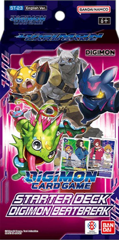 Digimon Card Game ST-23 BeatBreak English Starter Deck Trading Card Game Set
