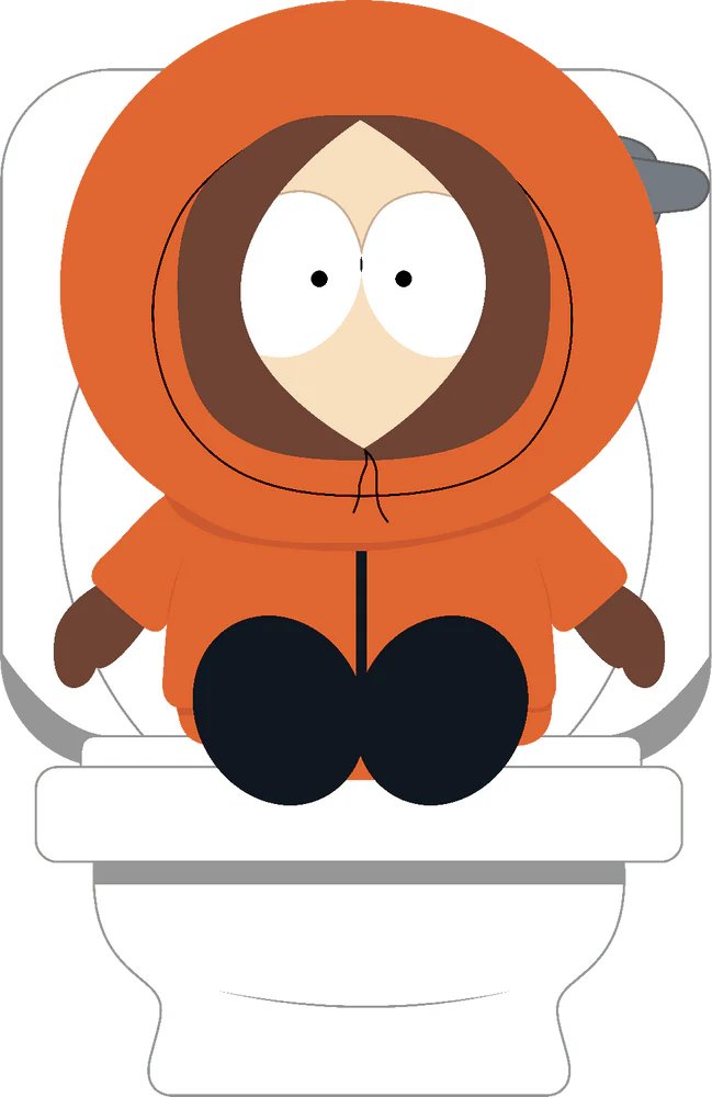 Kenny on Toilet Youtooz South Park Collection - 3.9" Collectible Vinyl Figure #5 with Window Display Box (PRE-SALE)