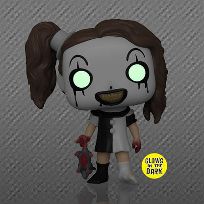 Little Pale Girl Funko Pop! Movies Damien Leone's Terrifier - Glows In The Dark Specialty Series - Approx. 4 1/4" Collectible Exclusive Vinyl Figure #1749 with Display Box Protector Case (PRE-SALE)