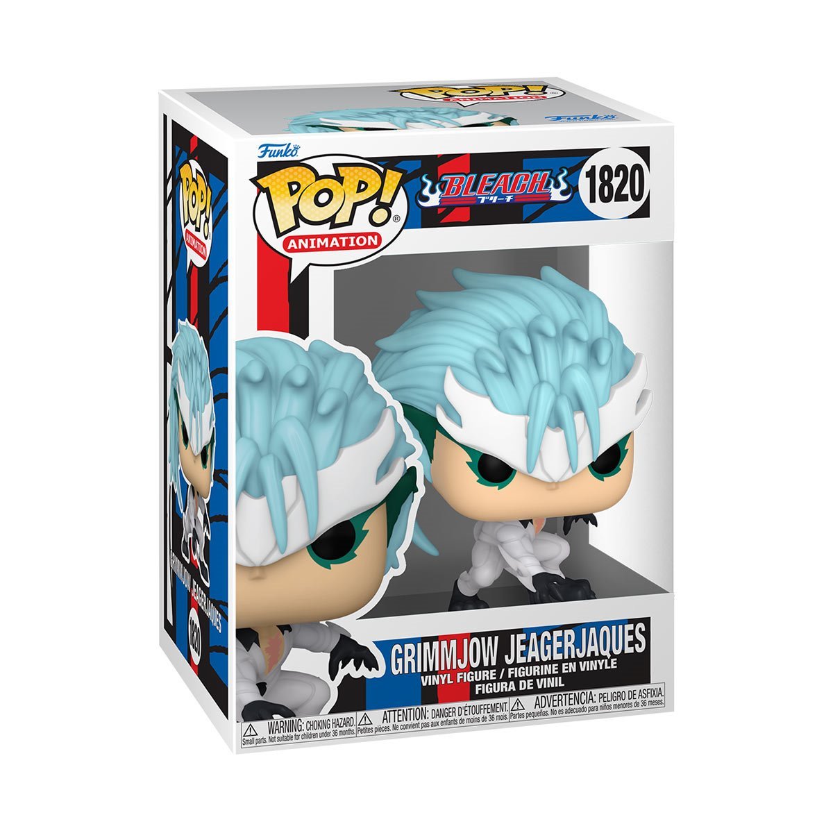 Grimmjow Jeagerjaques #1820 Funko Pop! Animation Bleach - 1:6 CHANCE OF CHASE - Collectible Vinyl Figures (PRE-SALE)