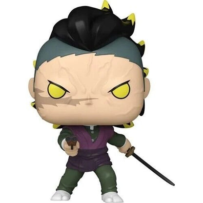 Genya Shinazugawa (Demon Form) Funko Pop! Animation Demon Slayer - Approx. 4 1/4" Collectible Vinyl Figure #1851 with Display Box Protector Case