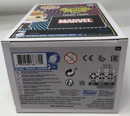 Funko Pop SE Freddy Funko As Loki Metallic Blacklight Battle 2022 500 Pcs