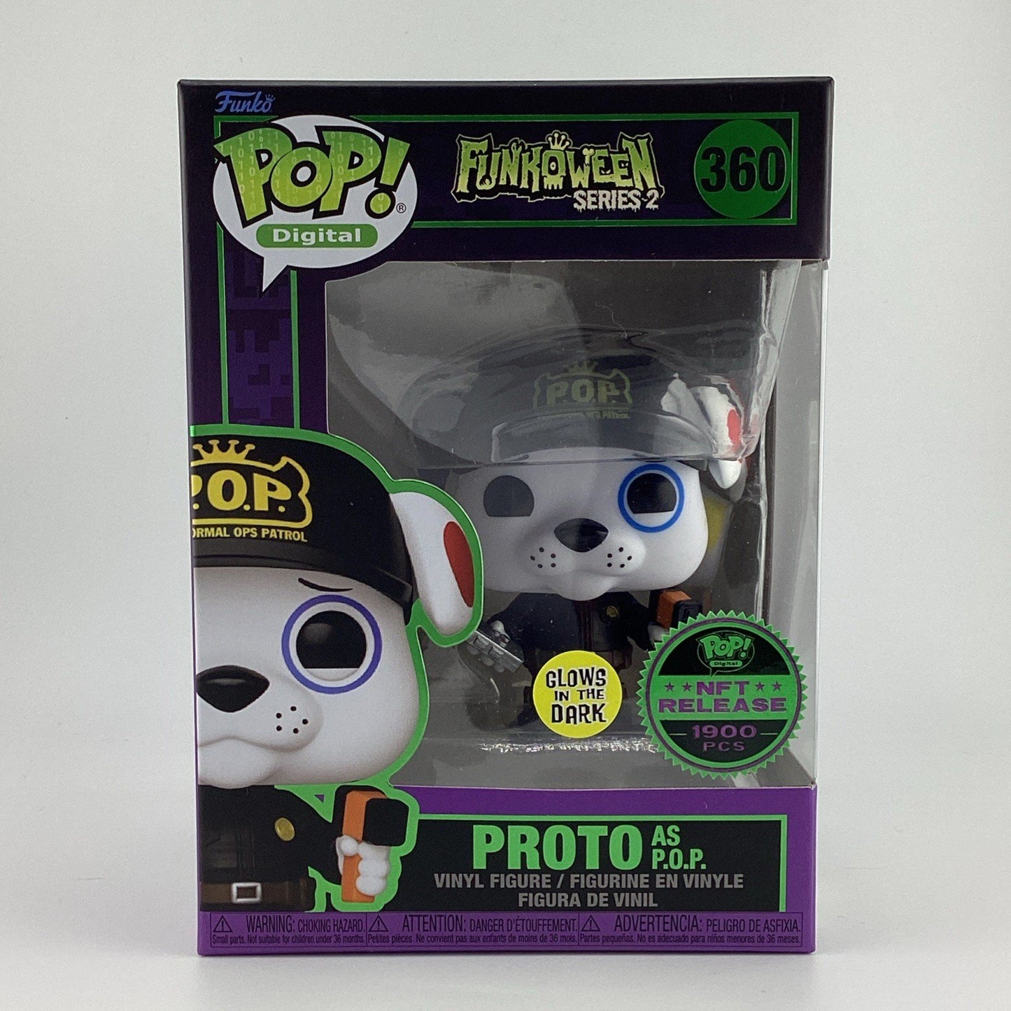 Funko Pop! Vinyl: Funkoween Series 2 Proto as P.O.P. (Glow) 1900 Pcs #360