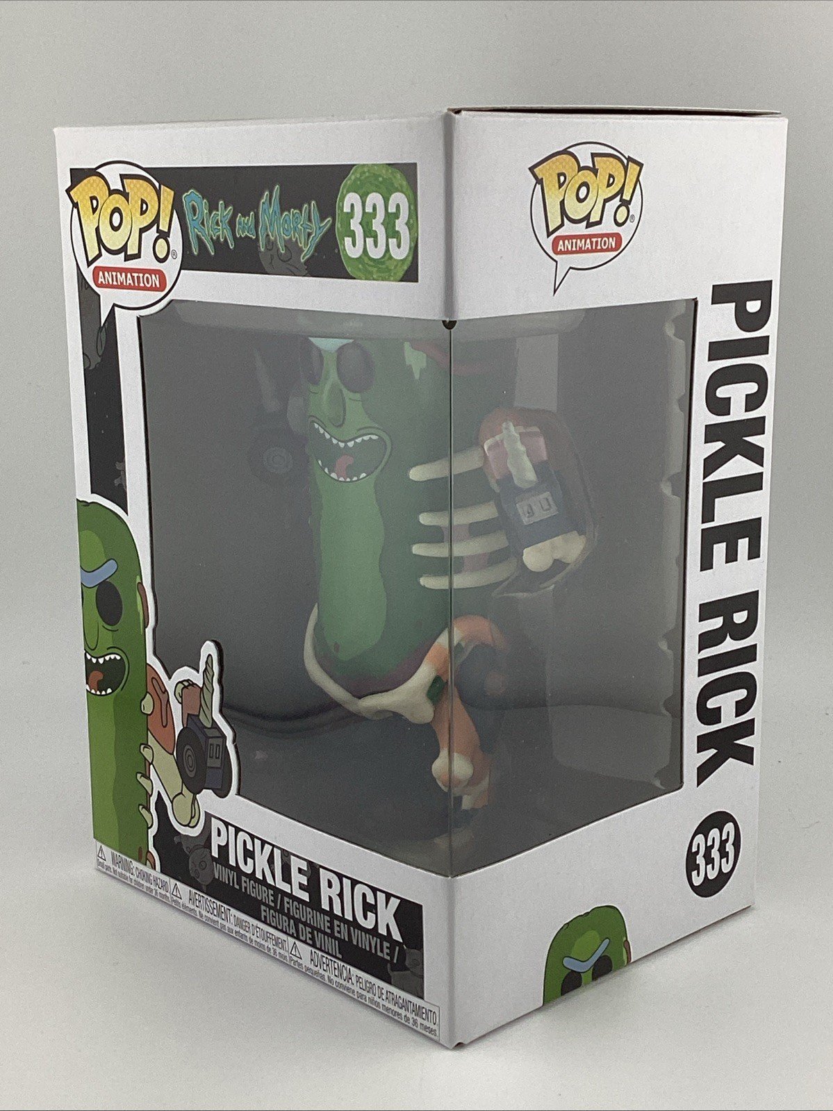 Funko Pop! Vinyl: Rick and Morty - Pickle Rick (Rat Suit) #333