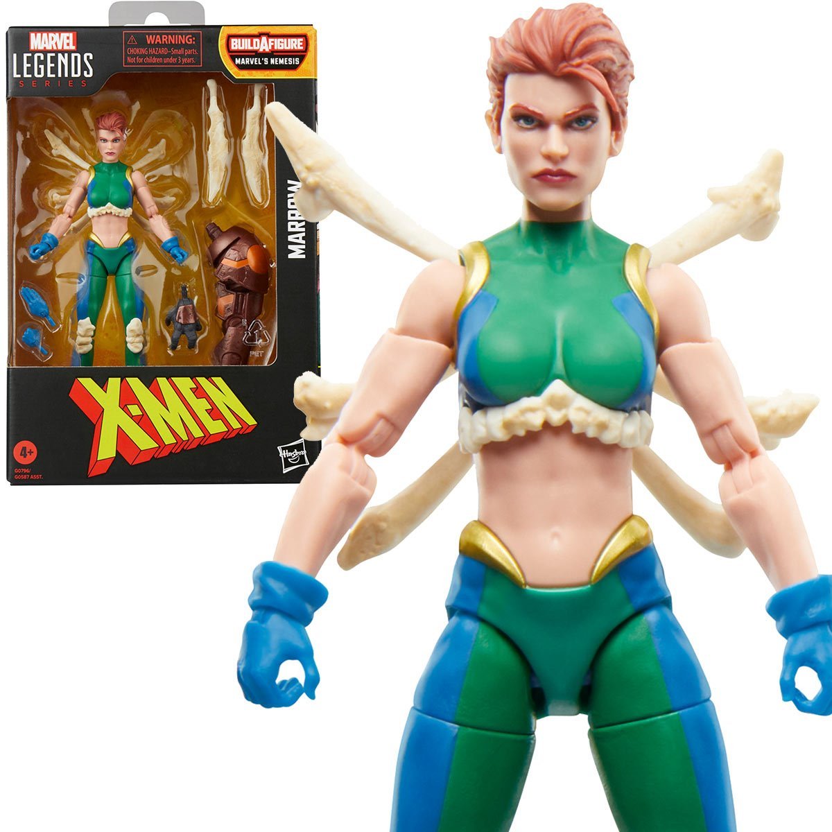 Marrow Marvel Legends Series X-Men - 6" Build A Figure Marvel's Nemesis by Hasbro