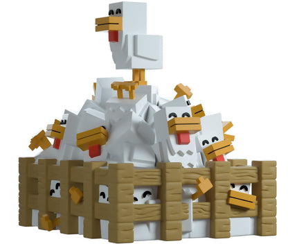 Chickens Youtooz  Minecraft Collection - 3.6" Collectible Vinyl Figure #5 with Window Display Box (PRE-SALE)