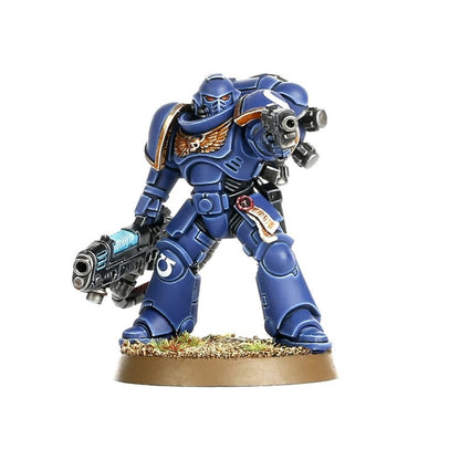 Warhammer 40,000 Space Marines Primaris Hellblasters Squad Miniatures Kit – 10 Multi-Part Plastic Models with Plasma Weapons, Citadel Bases & Transfer Sheet for Warhammer 40K