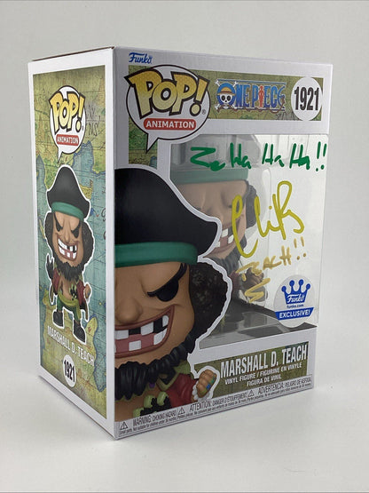 Funko Pop! One Piece - Marshall D. Teach - Funko Excl Signed Chris R #1921