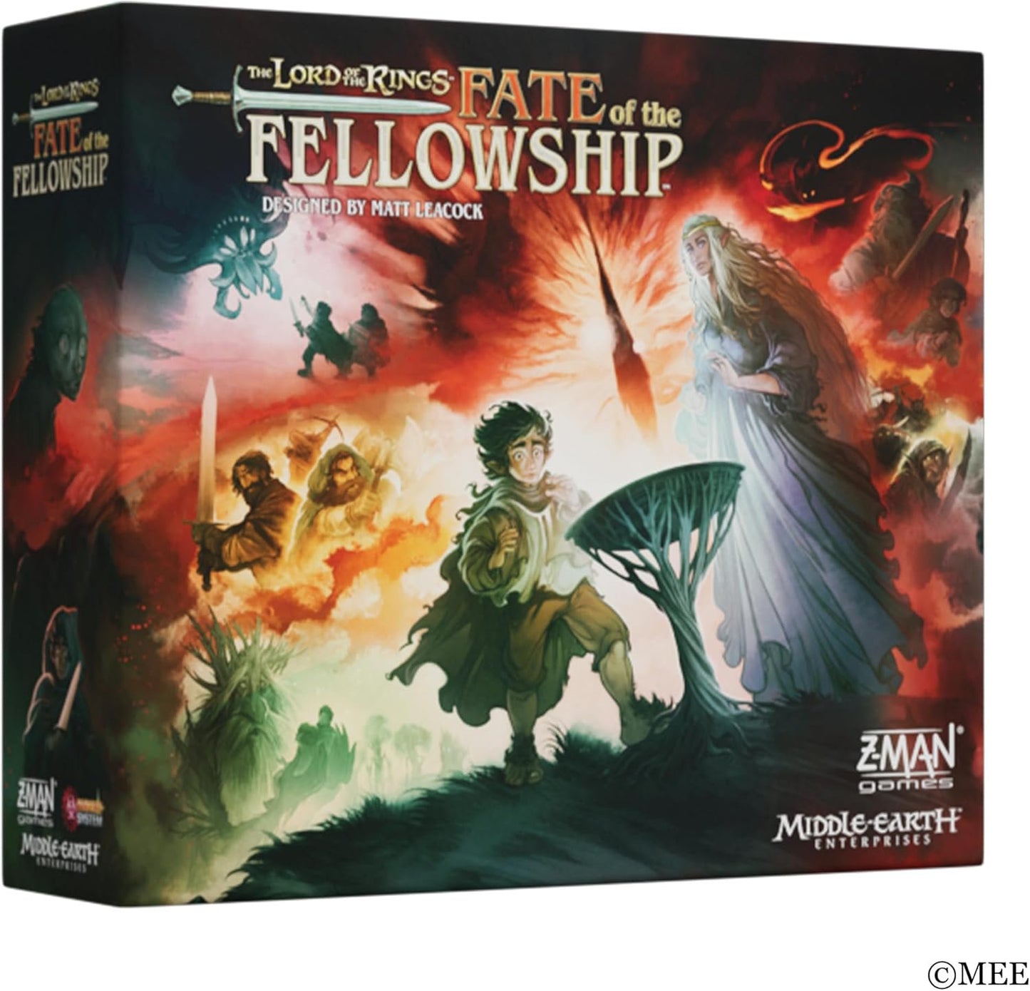 The Lord of the Rings: Fate of the Fellowship Board Game – Cooperative Strategy Fantasy Game
