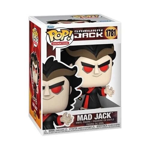 Jack Mad Funko Pop! Animation Samurai Jack - Approx. 3 3/4" Collectible Vinyl Figure #1781 with Display Box Protector Case