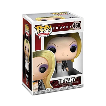 Tiffany Funko Pop! Movies Bride of Chucky - Vinyl Figure #468 with Display Box Protector Case