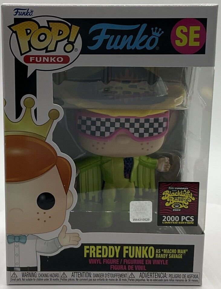 Funko Pop! Freddy Funko As “Macho Man” Randy Savage - LE 2000