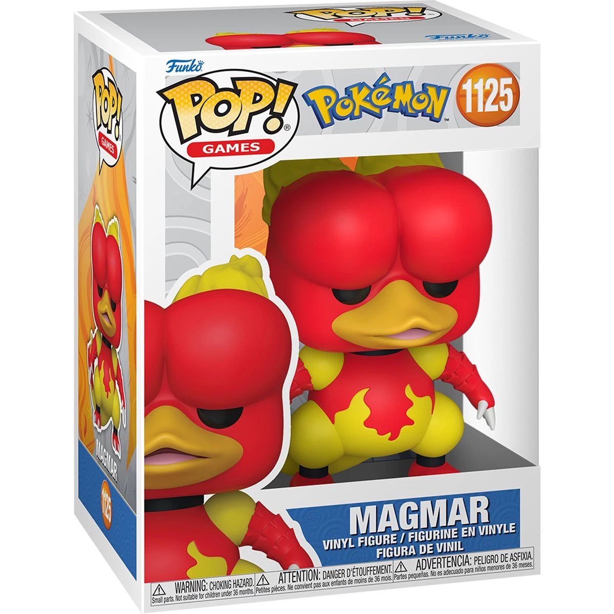 Pokemon Wave 22 Funko Pop! Games - Set of 3 (Electabuzz #1124, Magmar #1125, and Ivysaur #1126) Collectible Vinyl Figures