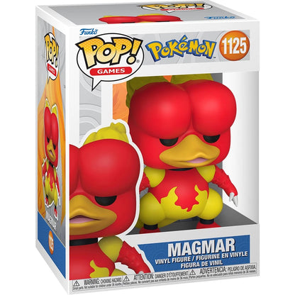 Pokemon Wave 22 Funko Pop! Games - Set of 3 (Electabuzz #1124, Magmar #1125, and Ivysaur #1126) Collectible Vinyl Figures