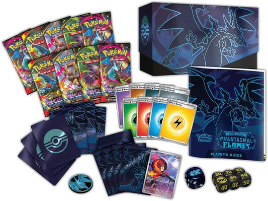 Pokémon TCG Mega Evolution ME02 Phantasmal Flames Elite Trainer Box * Pre-Order* Release Date 11/14/2025