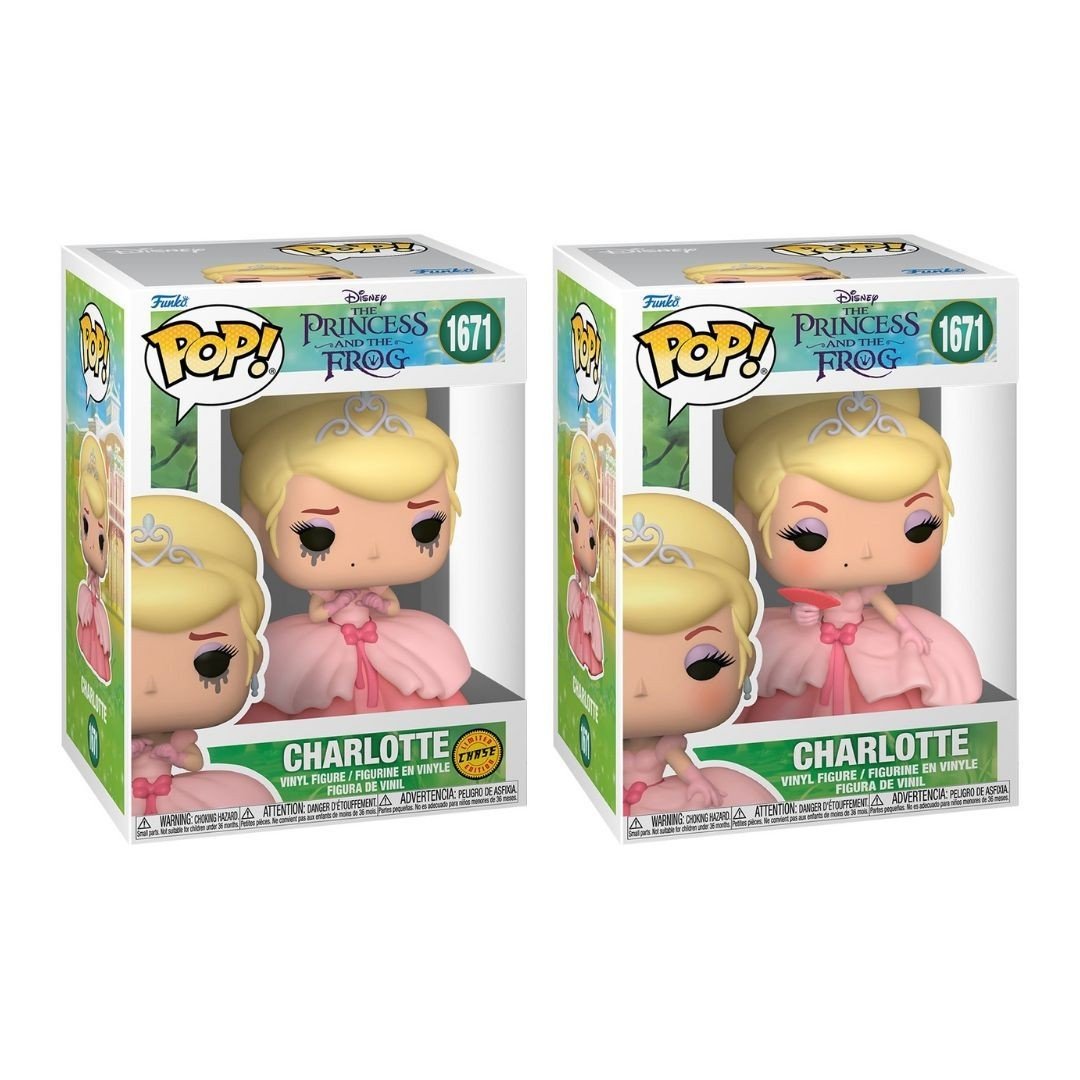 Charlotte #1671 Funko Pop! Princess and the Frog - Set of 2 (Chase and Common) Collectible Vinyl Figures - Estimated Arrival: Jan. 2026 (PRE-SALE)