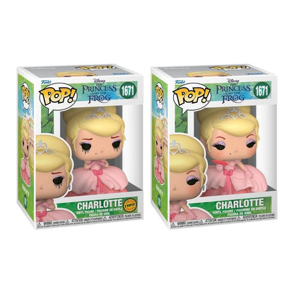 Charlotte #1671 Funko Pop! Princess and the Frog - Set of 2 (Chase and Common) Collectible Vinyl Figures - Estimated Arrival: Jan. 2026 (PRE-SALE)
