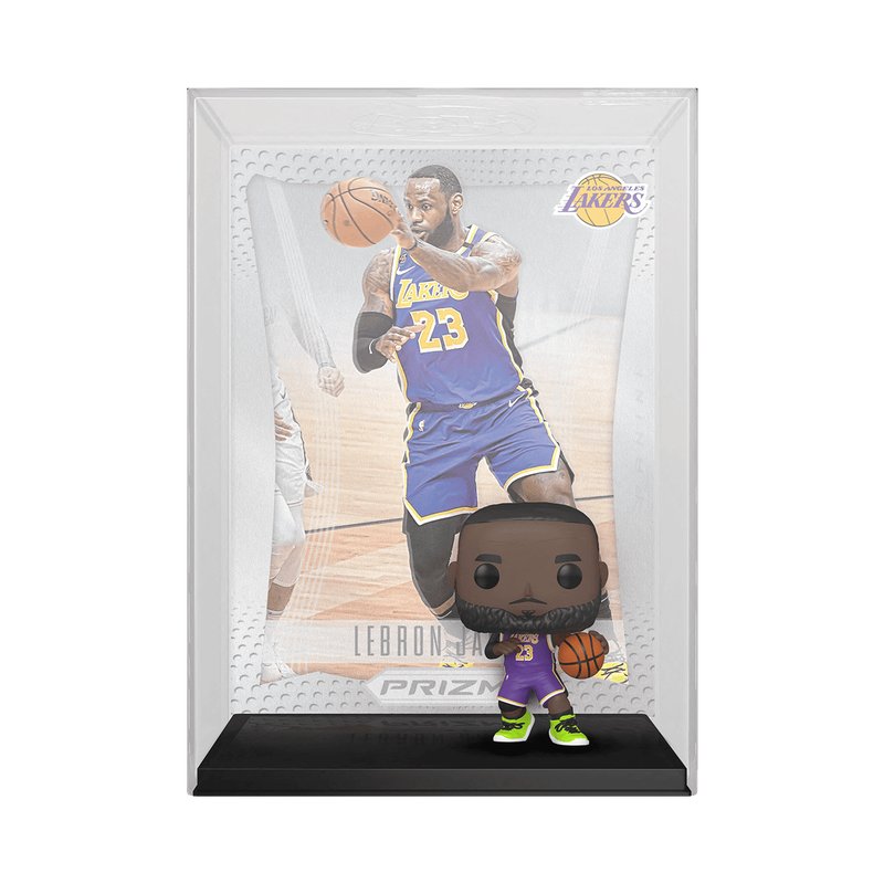 LeBron James Funko Pop! Trading Cards: NBA Los Angeles Lakers - Approx. 4.5" Collectible Vinyl Figure #02 with Box (PRE-ORDER)