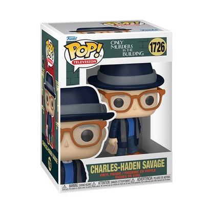 Charles-Haden Savage #1726 Funko Pop! Television Only Murders in the Building - Approx. 4 1/4" Collectible Vinyl Figure Bundled with Display Box Protector Case