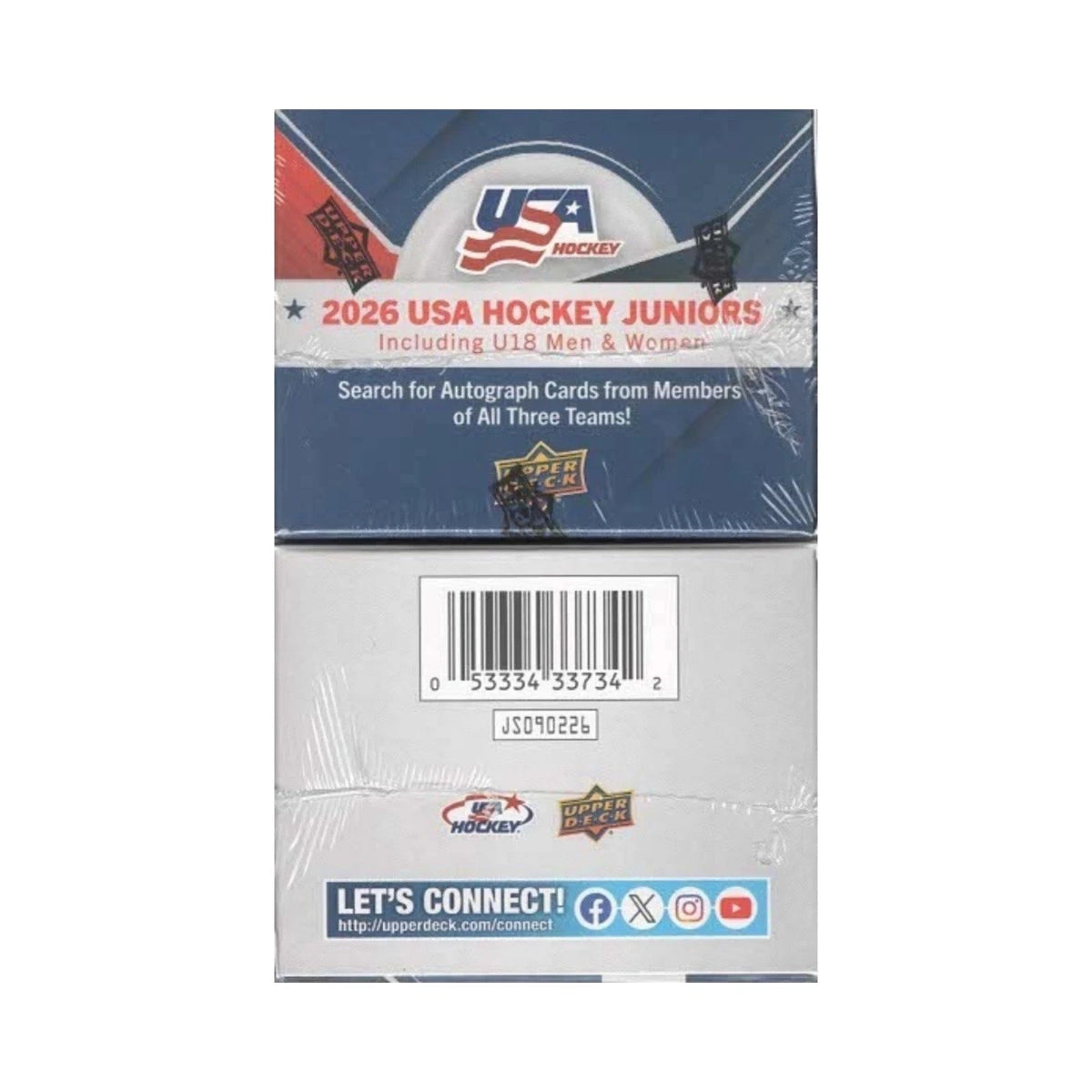 2026 Upper Deck Team USA Juniors Hockey Debut Edition Blaster Box