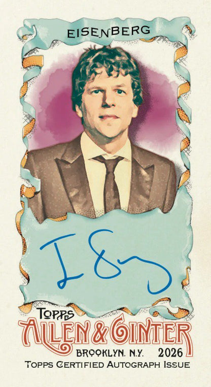 2026 Topps Allen & Ginter Baseball Value Box, 8 Packs, 6 Cards Per Pack, 300-Card Base Set, Look for Autograph & Relic Cards, Inserts, Signature Minis, Chrome & Metal Parallels (PREORDER - Release Date October 7, 2026)