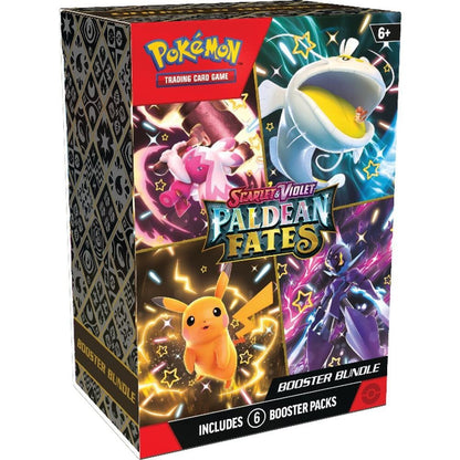 Pokémon TCG Scarlet & Violet Paldean Fates Booster Bundle – 6 Booster Packs