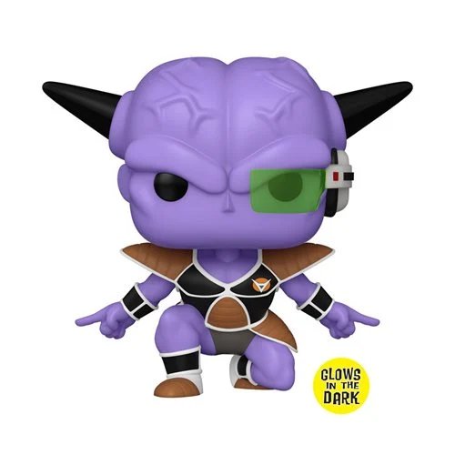 Ginyu Funko Pop! Animation Dragon Ball Z - Approx. 4" Collectible Glows In The Dark Entertainment Earth Exclusive Limited Edition Vinyl Figure #1493 with Window Display Box