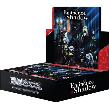 Weiss Schwarz Eminence in Shadow Booster Box – English Edition TCG, Hot-Stamped Sign Cards, Exclusive Limited Edition PR Cards & Playmat (PRE-ORDER APRIL)