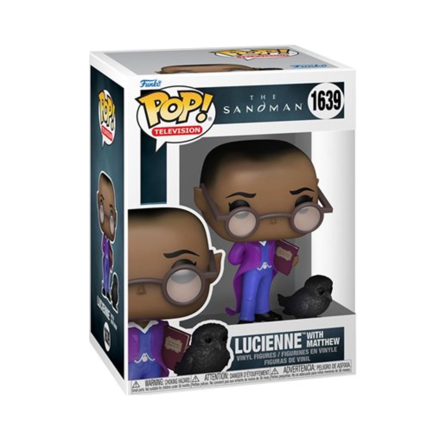 Lucienne with Matthew Funko Pop! Television The Sandman - Approx. 3 3/4" Collectible Vinyl Figure #1639 with Window Display Box