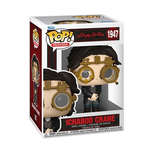 Ichabod Crane #1947 Funko Pop! Movies Sleepy Hollow - Approx. 4 1/4" Collectible Vinyl Figure Bundled with Display Box Protector Case - Estimated Arrival: Oct. 2025 (PRE-SALE)