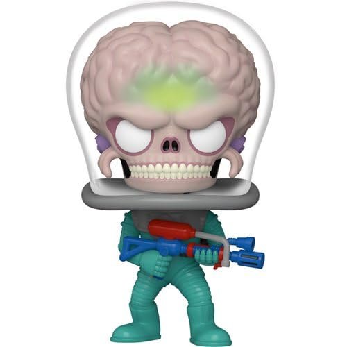 Martian Soldier Funko Pop! Movies Mars Attacks - Approx. 4" Collectible Vinyl Figure #1877 Bundled with Display Box Protector Case