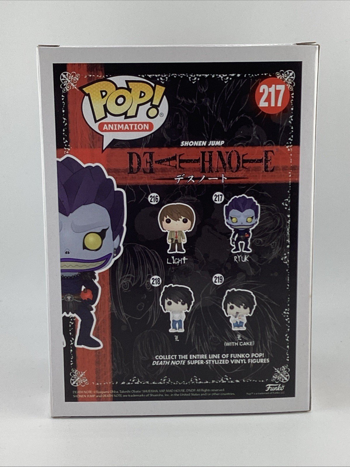 Funko Pop! Vinly: Shonda Jump Death Note Ryuk  - #217