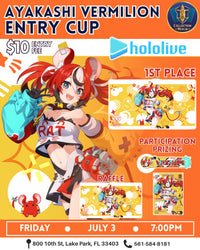 Hololive Official Card Game: Ayakashi Vermilion Tournament – July 3, 2026 (Friday 7:00 PM)