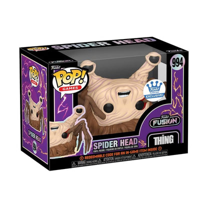 Spider Head Funko Pop! Games: The Thing - Approx. 3.05" Collectible Funko Fusion Exclusive Vinyl Figure #994 with Window Display Box