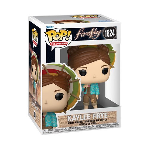 Kaylee Frye #1824 Funko Pop! Television Firefly - Approx. 4 1/2" Collectible Vinyl Figure Bundled with Display Box Protector Case - Estimated Arrival: Oct. 2025 (PRE-SALE)