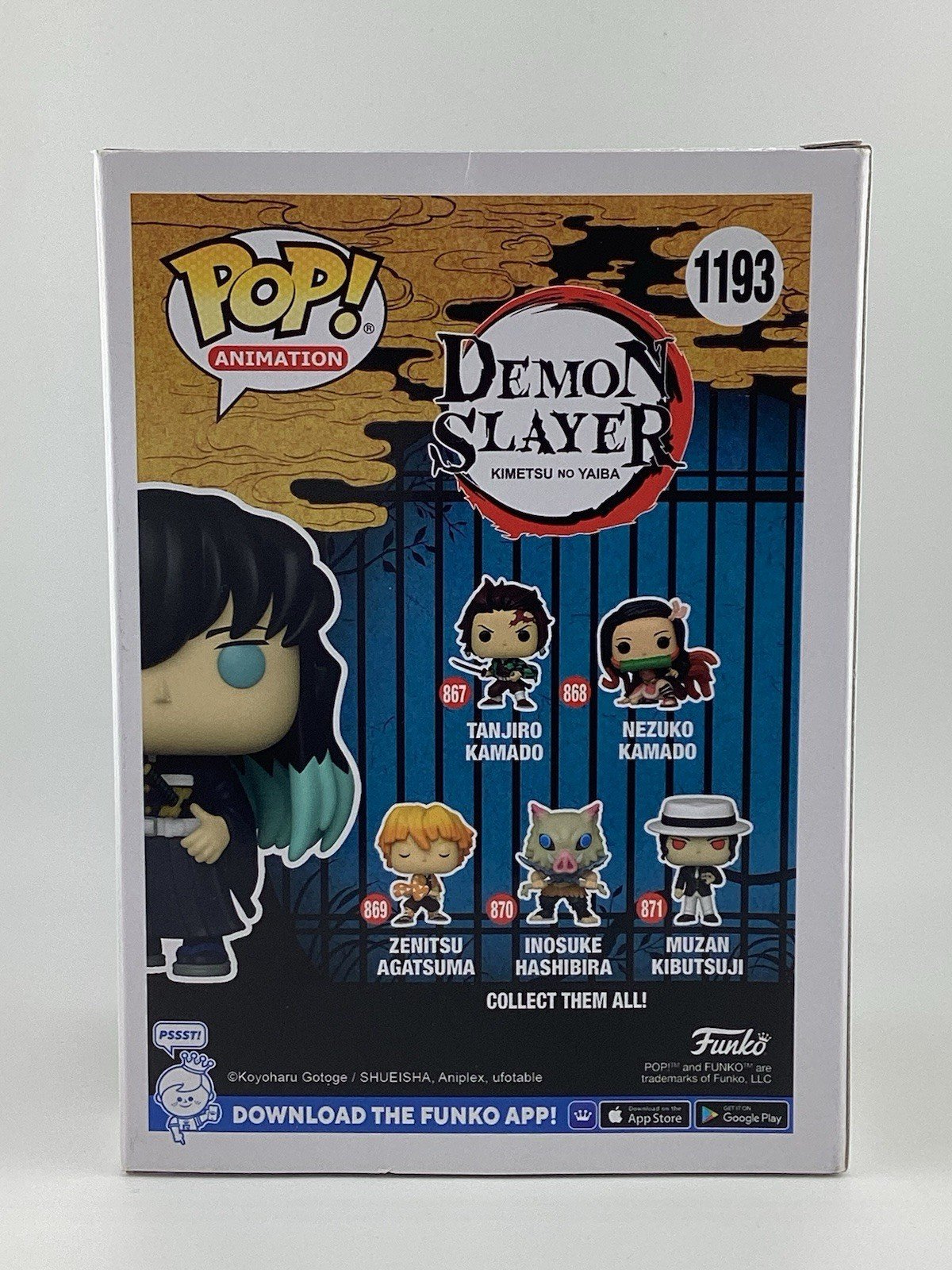 Funko Pop! Vinyl: Demon Slayer: Kimetsu no Yaiba - Muichiro Tokito