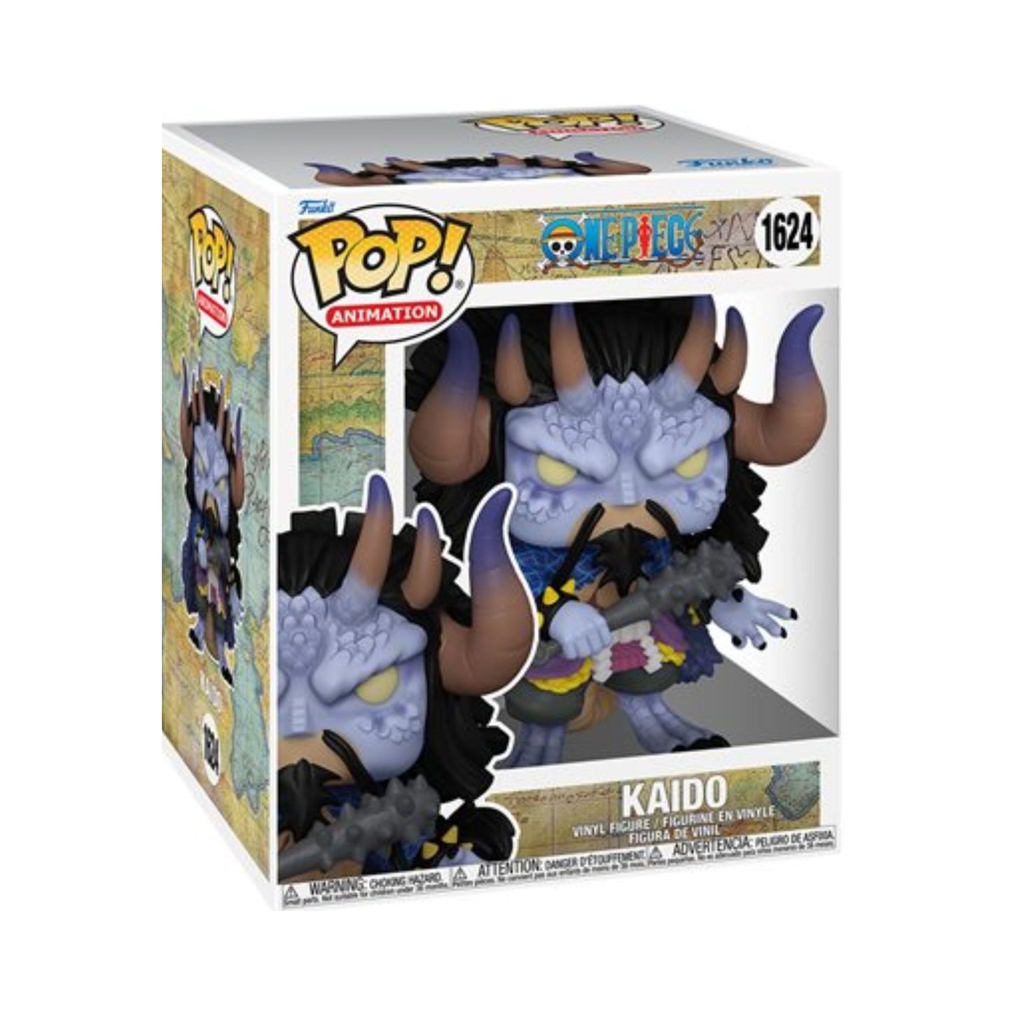 Kaido Man Funko Pop! Animation: One Piece - Super Sized Pop! Beast Form - Collectible Vinyl Figure #1624 with Window Display Box