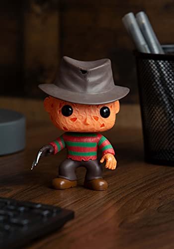 Freddy Krueger #02 Funko Pop! Movies A Nightmare on Elm Street - Approx. 3 3/4" Collectible Vinyl Figure Bundled with Display Box Protector Case